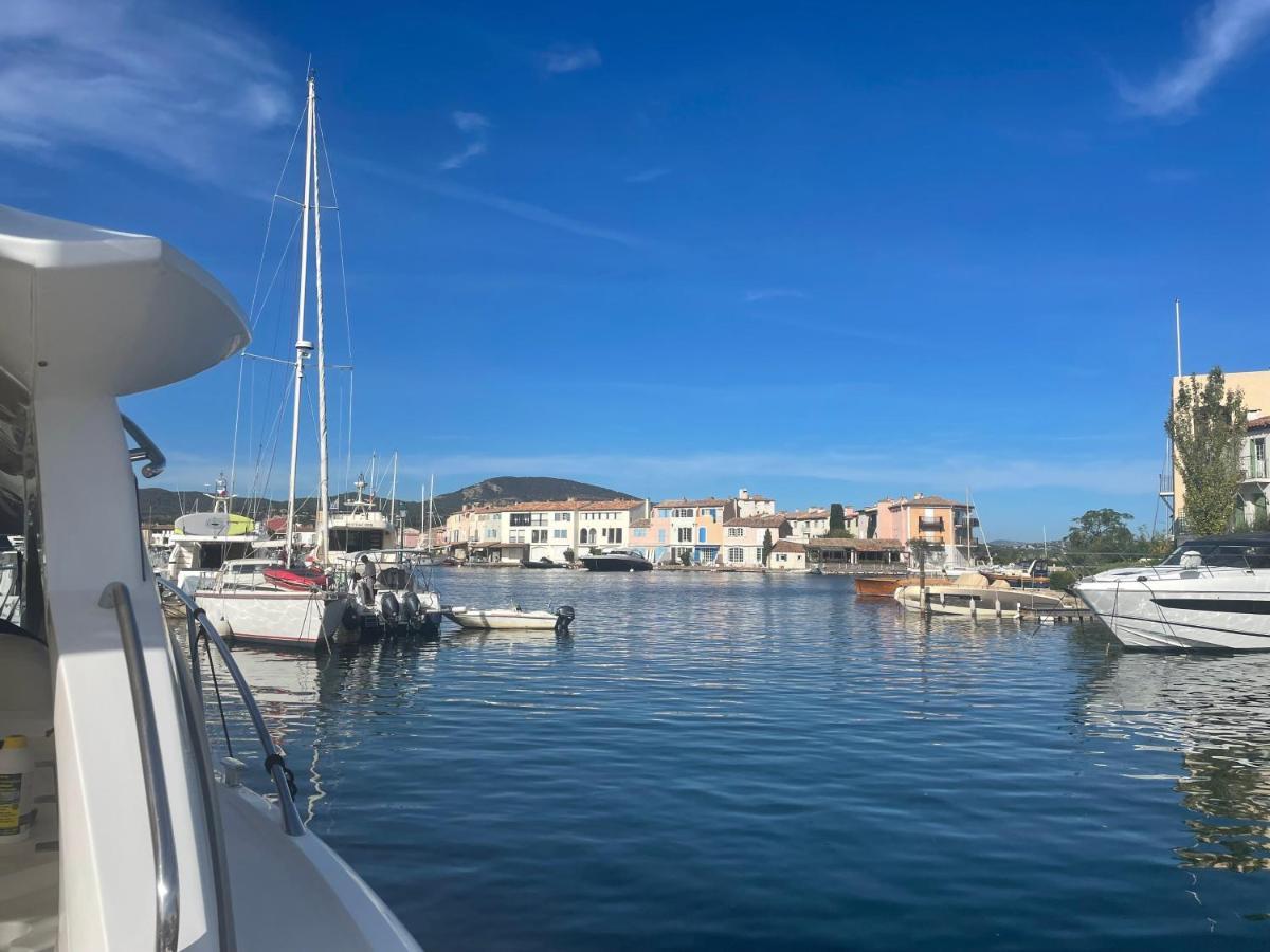 Appartement Centre Port-Grimaud Avec Vue Magnifique Sur La Giscle Luaran gambar