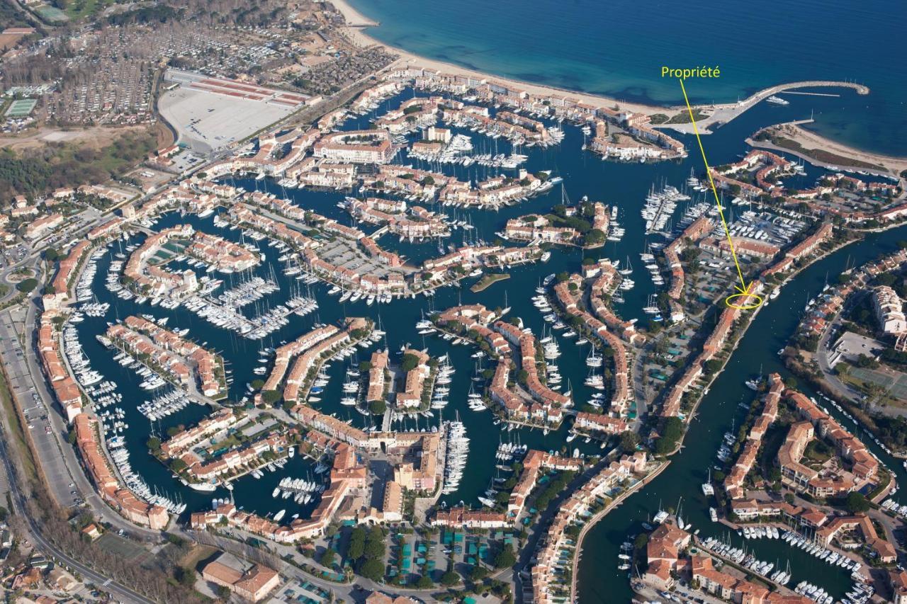 Appartement Centre Port-Grimaud Avec Vue Magnifique Sur La Giscle Luaran gambar